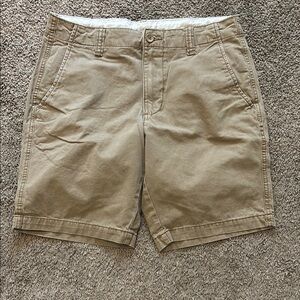 Old Navy Tan Flat Front Shorts